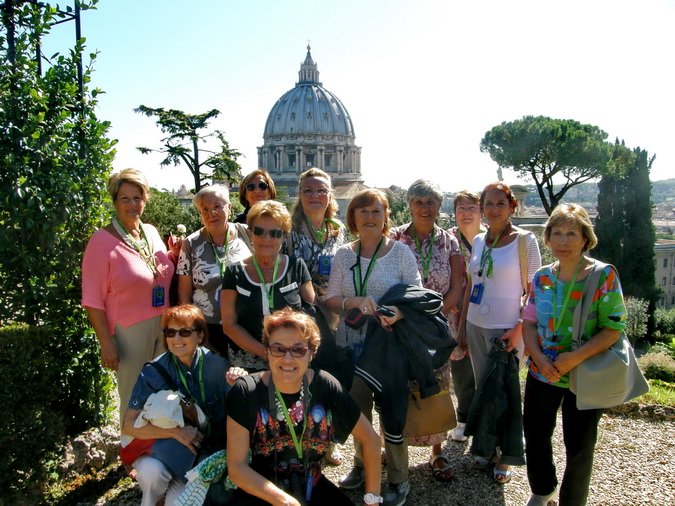 3° raduno a Roma - 23-25 settembre 2013 - 2° giorno - foto___020 - Visita ai Giardini Vaticani